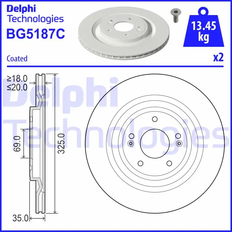 DELPHI BG5187C