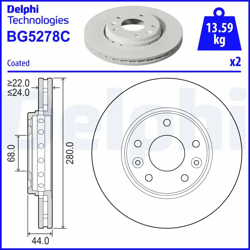 DELPHI BG5278C