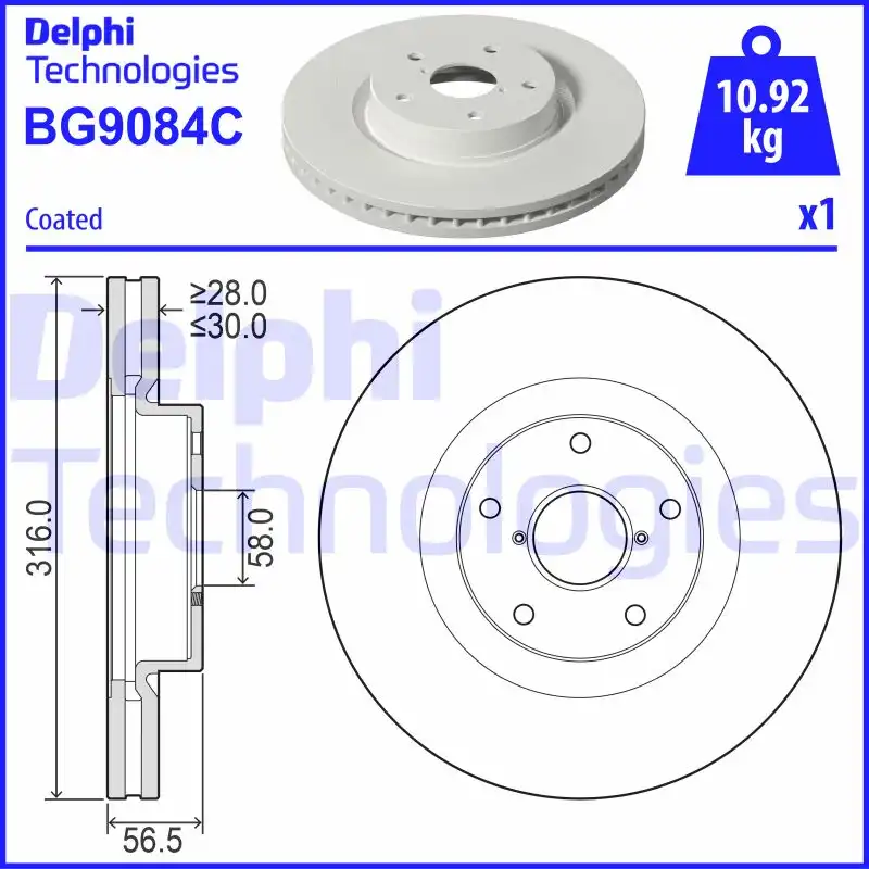 DELPHI BG9084C