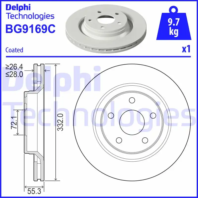 DELPHI BG9169C
