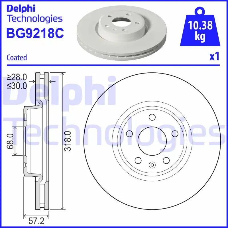 DELPHI BG9218C
