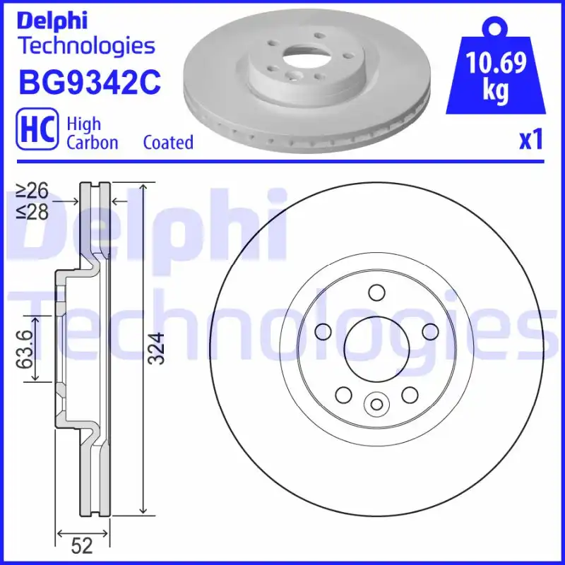 DELPHI BG9342C