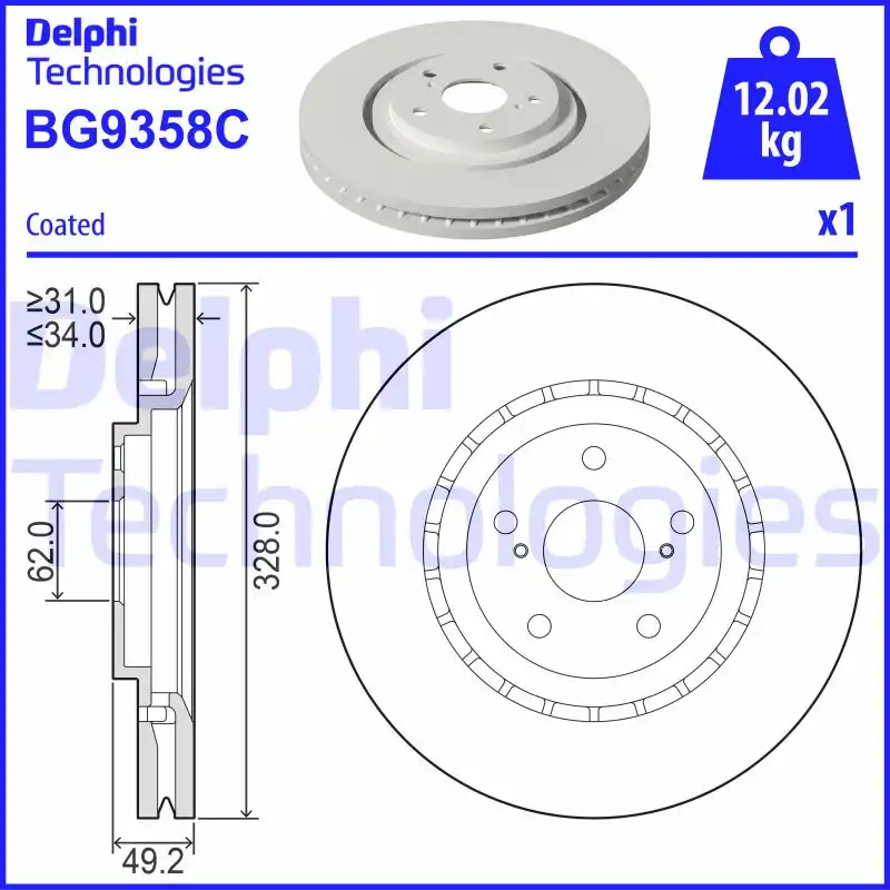 DELPHI BG9358C