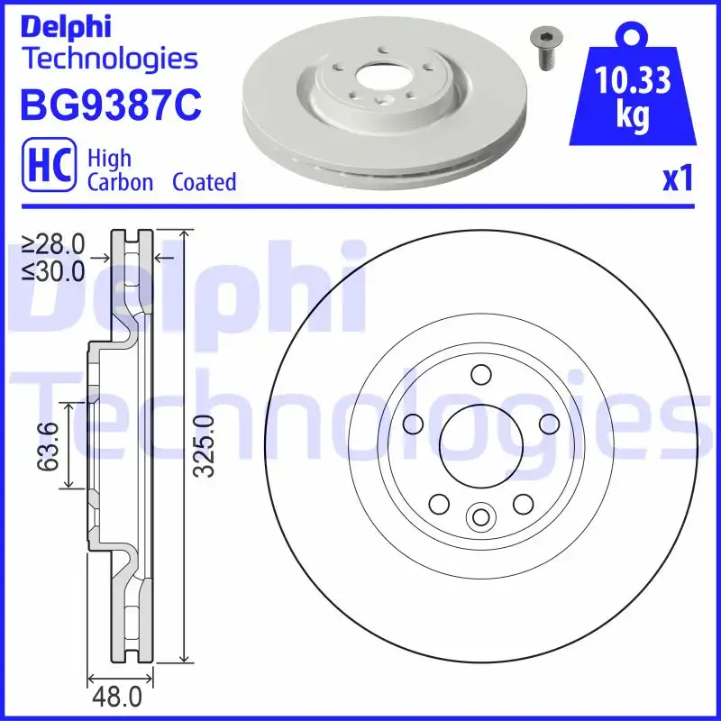 DELPHI BG9387C