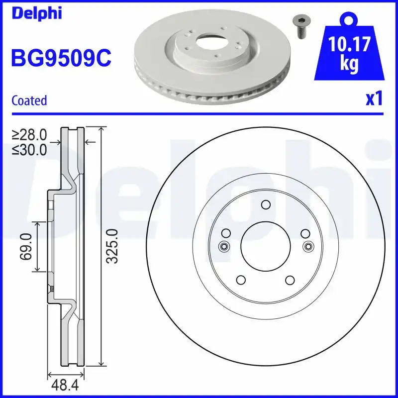 DELPHI BG9509C
