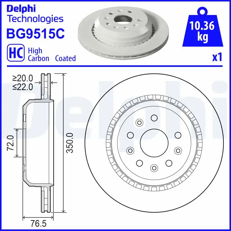 DELPHI BG9515C