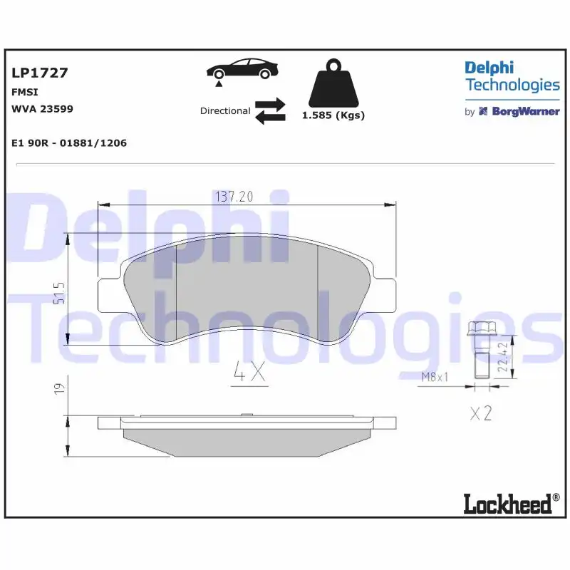 DELPHI LP1727