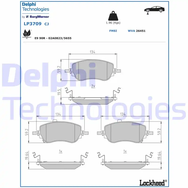 DELPHI LP3709