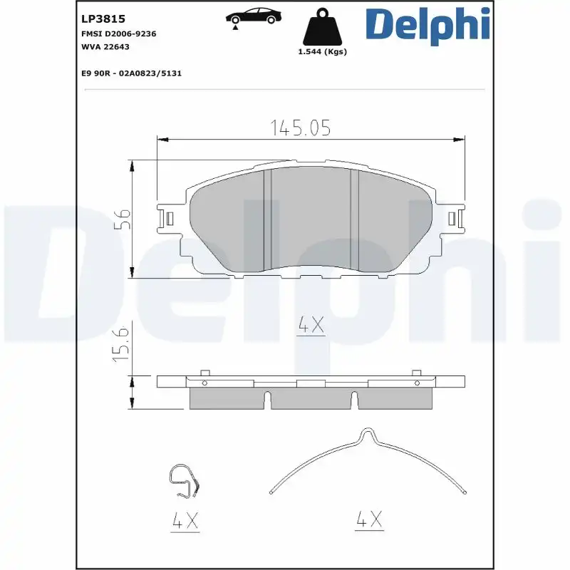 DELPHI LP3815