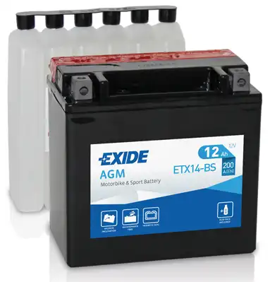 EXIDE ETX14-BS