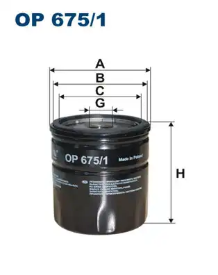 FILTRON OP 675/1