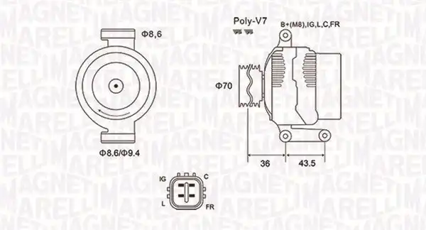 MAGNETI MARELLI 063731980010