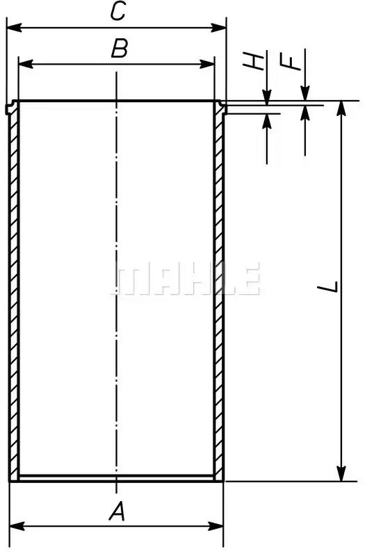 MAHLE 029 WV 20 00
