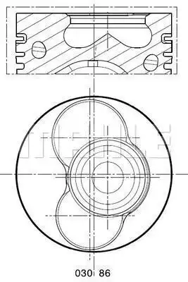 MAHLE 030 86 02
