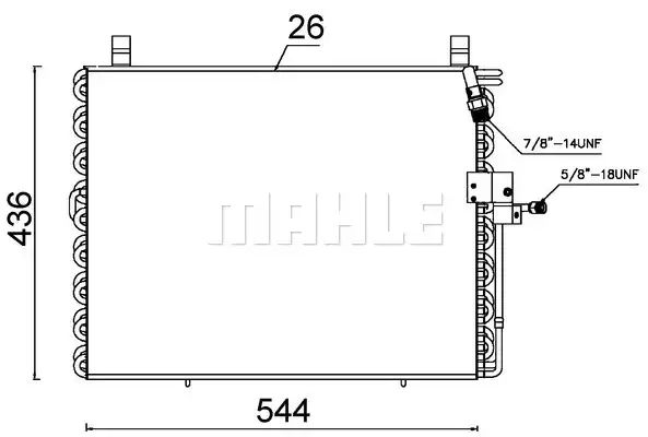 MAHLE AC 357 000S