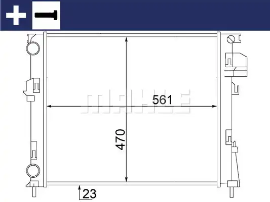 MAHLE CR 1504 000S