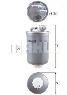 MAHLE KL 476D