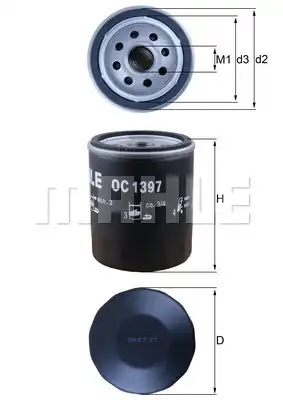 MAHLE OC 1397
