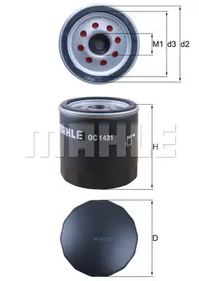 MAHLE OC 1421