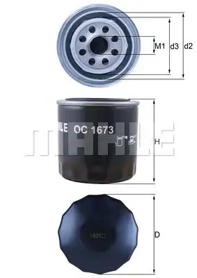 MAHLE OC 1673