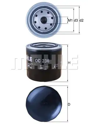 MAHLE OC 236