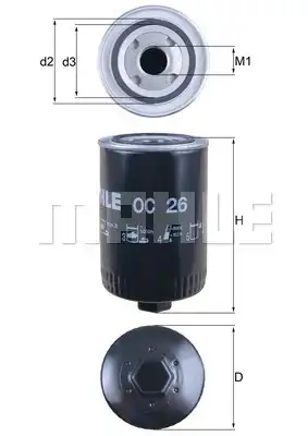 MAHLE OC 26