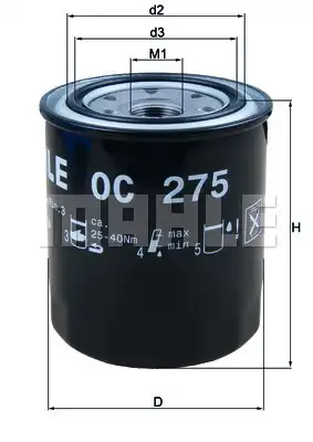 MAHLE OC 275