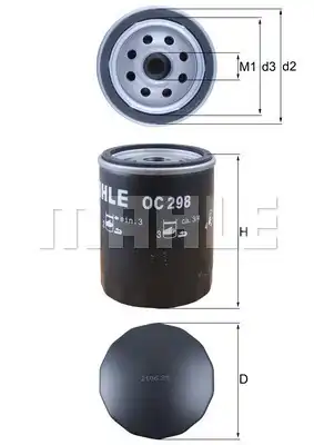 MAHLE OC 298