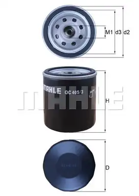 MAHLE OC 405/3