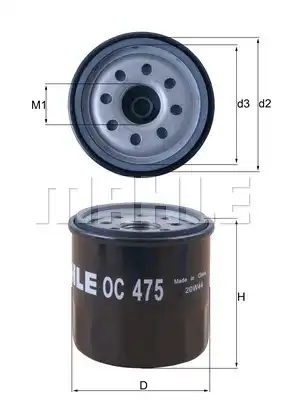 MAHLE OC 475