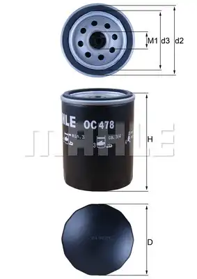 MAHLE OC 478