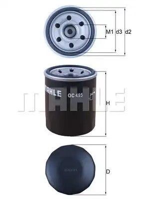 MAHLE OC 495