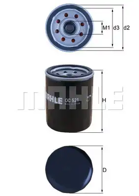 MAHLE OC 521