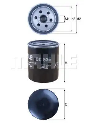 MAHLE OC 535
