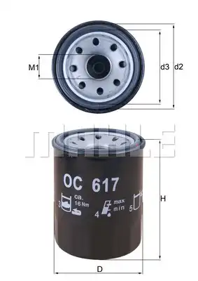MAHLE OC 617