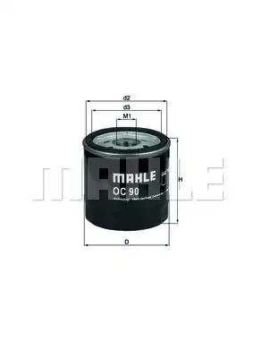 MAHLE OC 90 OF