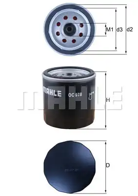 MAHLE OC 978