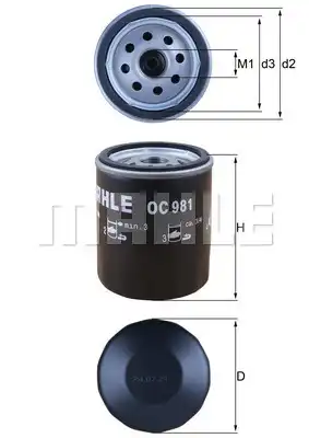 MAHLE OC 981