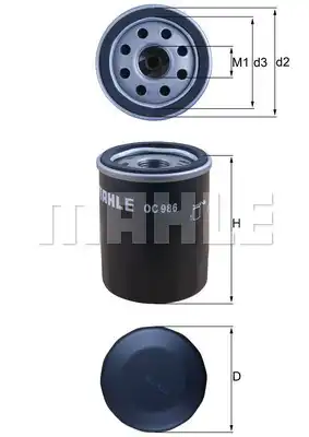 MAHLE OC 986