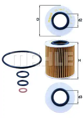 MAHLE OX 166/1D