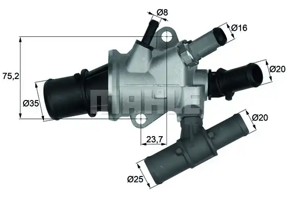MAHLE TI 168 88