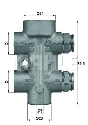 MAHLE TO 8 80