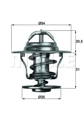 MAHLE TX 13 87D