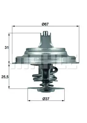 MAHLE TX 25 87D