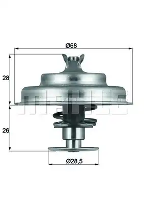 MAHLE TX 75 80D