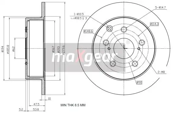 MAXGEAR 19-2353