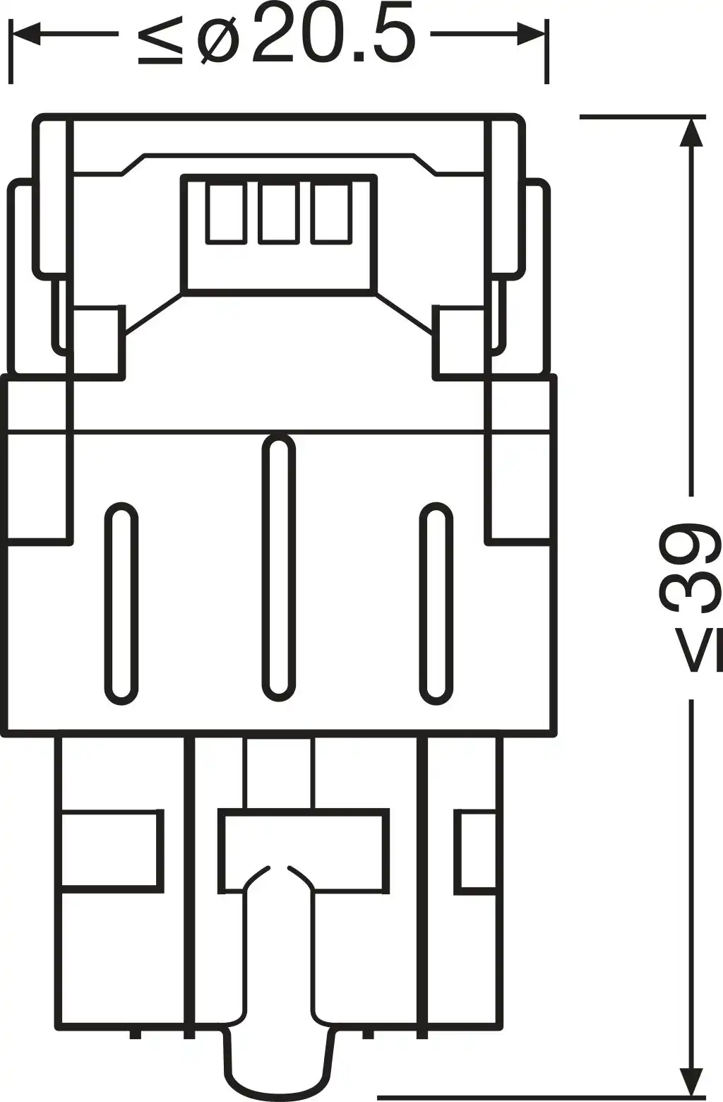 OSRAM 7515DRP-2BL