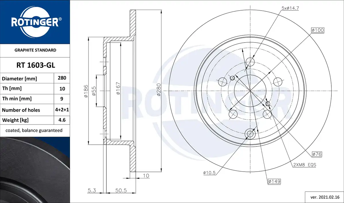 ROTINGER RT 1603-GL