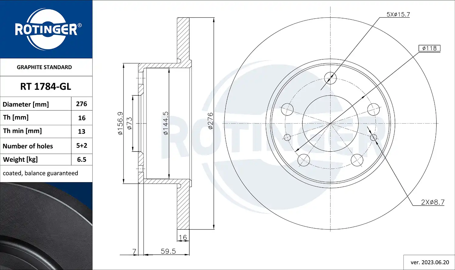 ROTINGER RT 1784-GL