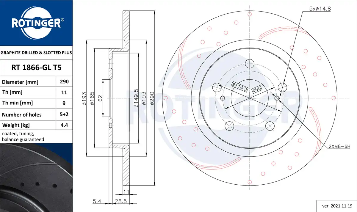ROTINGER RT 1866-GL T5